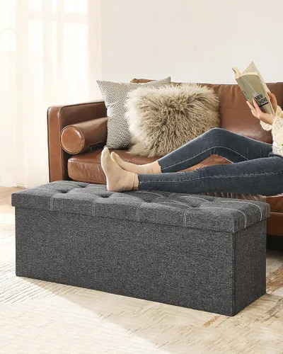 Miniatura 9 de SONGMICS Storage Bench, Folding Storage Chest