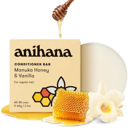 Miniatura 9 de ANIHANA Barra de champú y acondicionador para cabello normal normal, limpio, purificador, natural, aspecto y brillo saludables, sin parabenos