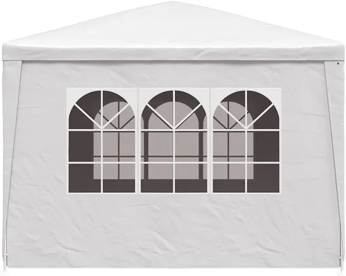 Miniatura 9 de vidaXL Tienda de campaña para fiestas al aire libre, 9 pies 10 pulgadas x 9 pies 10 pulgadas, resistente a los rayos UV y al agua, carpa de jardín