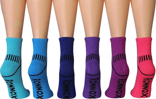 Miniatura 3 de RONNOX 12 pares de calcetines para correr y deportes atléticos para mujer