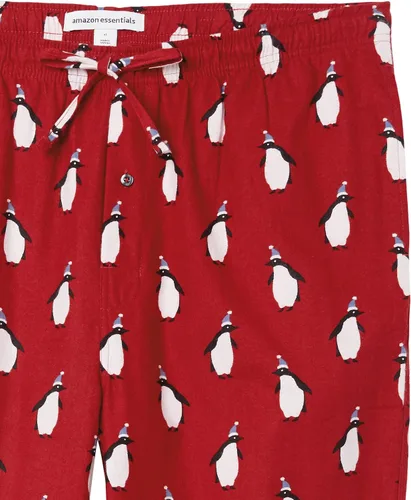 Miniatura 4 de Tienda Essentials - Pantalón de pijama de franela para hombre disponible en tallas grandes y altas