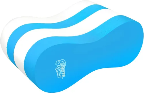 Miniatura 8 de Sunlite Sports Boya de tracción EVA de 5 capas para piernas - Ayuda para entrenamiento en piscina, soporte para piernas y caderas para adultos
