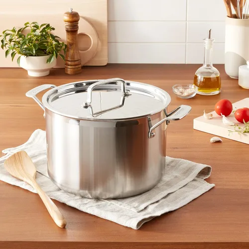 Miniatura 4 de Cuisinart MCP66-24N MultiClad Pro - Sartén de triple capa de 8 cuartos de galón, olla con tapa