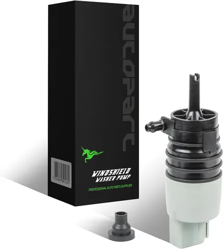 Miniatura 7 de 1 pieza Nuevo Motor de Bomba de Lavado de Parabrisas 12V para Delantero/Trasero con Reemplazo de Juego de Anillo de Sellado Compatible con Durango