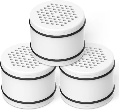 Filterlogic WHR-140 - Filtro de ducha de repuesto para Culligan® WHR-140, WSH-C125, ISH-100, HSH-C135, filtro de agua para cabezal de ducha, con