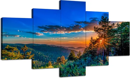 Miniatura 12 de Arte de Pared de Yosemite, Decoración de Pared del Parque Nacional Yosemite, Imagen de Paisaje de Montañas de California EE.UU., Impresión en 60Lx
