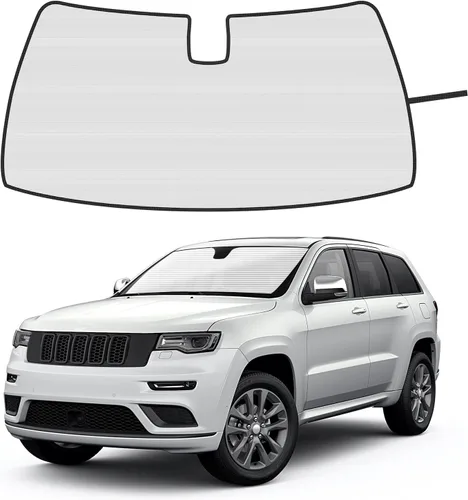 Miniatura 15 de RT-TCZ Parasol para parabrisas RAM para Dodge RAM 1500 2500 3500 2018 - Presente parasol delantero RAM 18+
