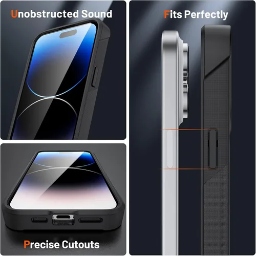 Miniatura 190 de Jeylly Funda para iPhone SE/Funda para iPhone 5S, Exterior de Plástico Duro que Absorbe Golpes + Interior de Silicona de Goma Defensor contra