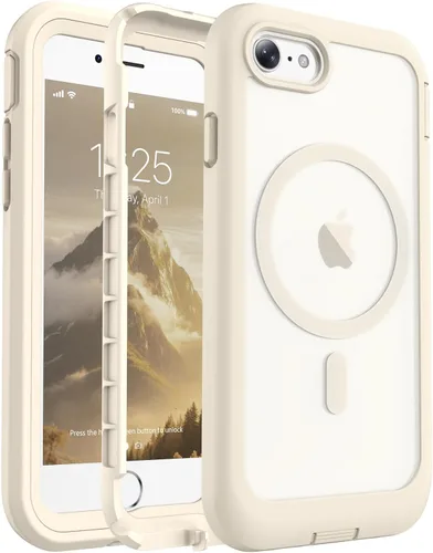 Miniatura 35 de jaroco - Funda magnética compatible con MagSafe para iPhone 11 de 6.1 pulgadas; protección de grado militar contra caídas, de doble capa