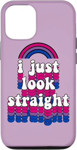Miniatura 28 de I Just Look Straight Bisexual Rainbow Bisexual Pride Flag Case for iPhone 17