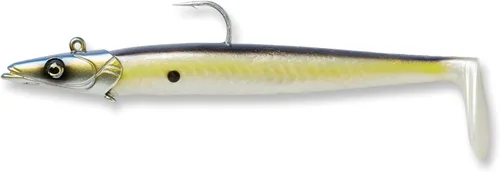Miniatura 14 de Savage Gear Sandeel plateado (Dirty Silver)