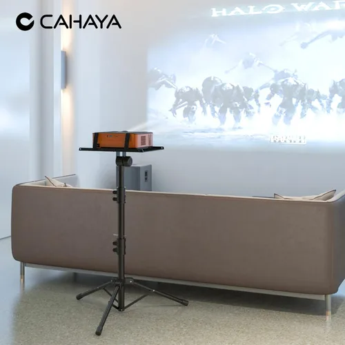Miniatura 8 de CAHAYA Soporte para Proyector Trípode Ajustable - Estable para Tabletas, Teléfonos, Libros, Altura 26" a 51.5", Soporte Multifuncional para Laptop