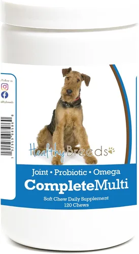 Miniatura 37 de Healthy Breeds Rottweiler todo en uno multivitamínico suave masticable 120