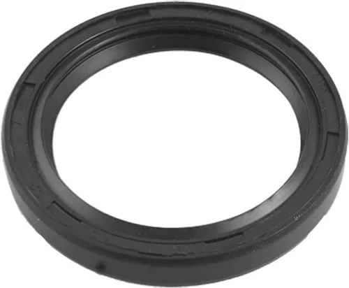 Miniatura 19 de uxcell Caucho doble de los labios del sello de aceite del eje rotatorio métrico 49.2x82.0x16.4 ft m TC, negro