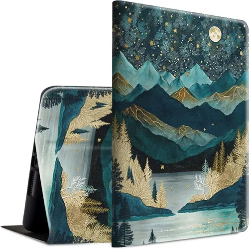 Miniatura 11 de Funda para Samsung Galaxy Tab S6 Lite de 10.4 pulgadas, versión 2022/2020, ligera, funda inteligente de piel sintética con soporte ajustable