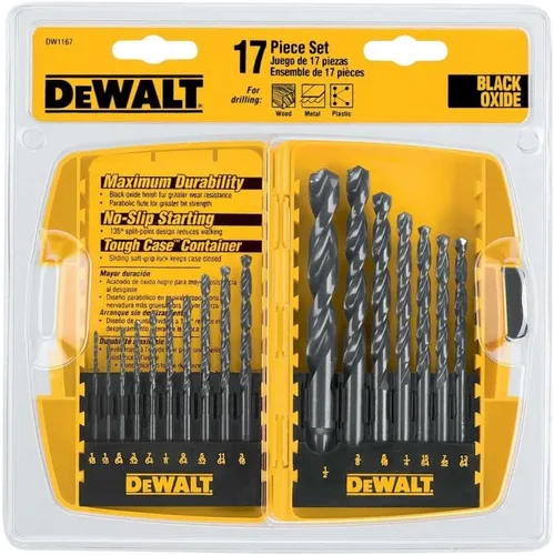 Miniatura 13 de DEWALT DW1169 - Brocas helicoidales (14 piezas)