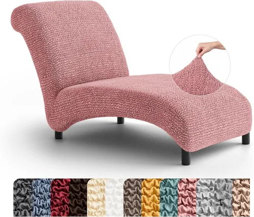 Miniatura 22 de PAULATO BY GA.I.CO. Funda para Silla de Tumbona Sin Brazos - Funda Deslizante para Silla de Tumbona - Funda para Sofá de Salón - Fundas Deslizantes