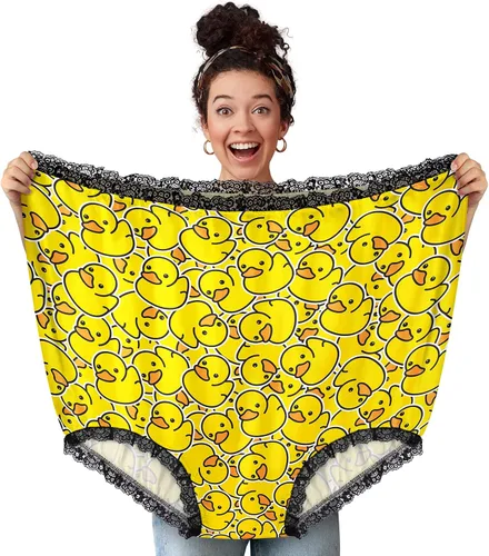 FreeNFond Calzones de Abuela Regalos de Broma Divertidos para Mujeres y Hombres Adultos Fiesta de Boda Novia Ropa Interior Gigante de Broma Gran
