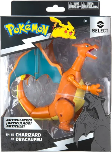 Miniatura 2 de Pokemon Charizard, figura súper articulada de 6 pulgadas, colecciona tus figuras favoritas de Pokémon - Juguetes para niños y fanáticos de Pokémon