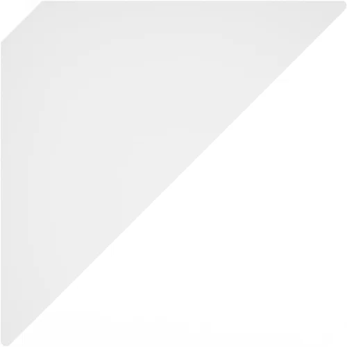 Miniatura 7 de Furinno Rossi - Estantes flotantes triangulares para pared, juego de 3 estantes geométricos de esquina, estantes montados en la pared para baño