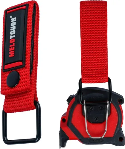 MELOTOUGH Soporte para cinta métrica, soporte de cinta métrica, funda de herramienta de impacto para cinta métrica, taladros, herramienta recortada
