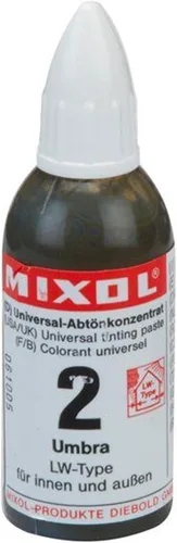Miniatura 26 de Mixol Tintes Universales, Óxido Marrón Oscuro, #23, 20 ml #23 Marrón oscuro - Óxido
