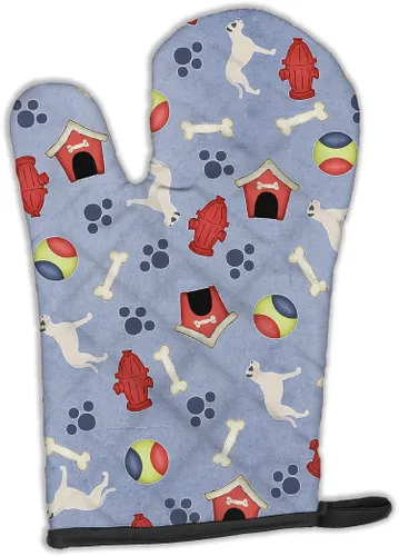 Miniatura 84 de Caroline's Treasures BB4872OVMT - Guante de horno de Navidad Affenpinscher resistente al calor, grueso para sartenes calientes y horno, manopla