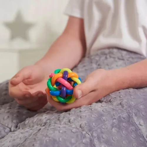 Miniatura 5 de 12 bolas de órbita de arco iris para ansiedad, para aliviar el estrés, juguetes sensoriales de átomo, ideales para niños y adultos, recuerdos