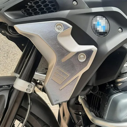 Resin Bike Adhesivos 3D para motocicleta compatibles con BMW R 1250 GS Triple Black 2021-2024. Protectores laterales de golpes y arañazos.