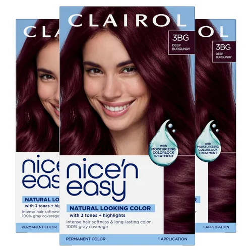 Miniatura 28 de Clairol Nice'n Easy - Tinte permanente para el cabello, color azul negro 2BB, paquete de 1 unidad 2BB Azul Negro