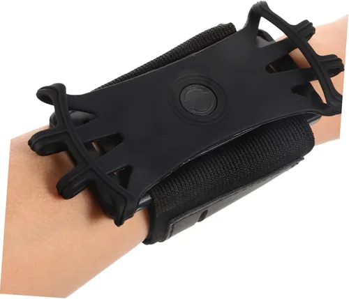 Miniatura 6 de Soporte de teléfono para correr, banda de brazo giratoria de 360 grados, ajustable, para deportes al aire libre, caminar, senderismo, ciclismo