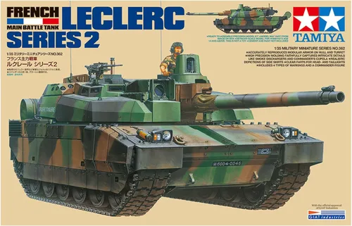 Miniatura 2 de Tamiya 35362 1/35 Kit de modelo de plástico del tanque de batalla principal francés