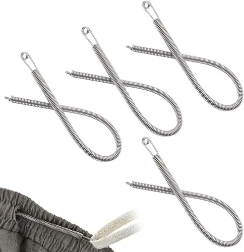 Miniatura 10 de Runsgo Juego de herramientas de enhebrador de cuerda, clips de costura, para reemplazo de cordón para sudaderas, pantalones cortos, pantalones