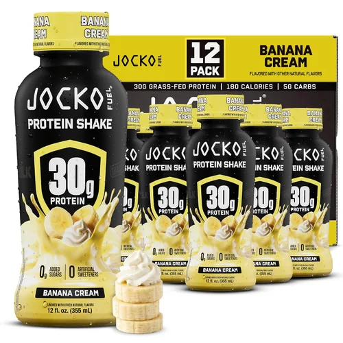 Miniatura 11 de Jocko Mölk 30g de batido de proteína a base de hierba, sin azúcar añadida, bebidas proteicas aptas para dieta KETO - Listo para beber 12 fl oz