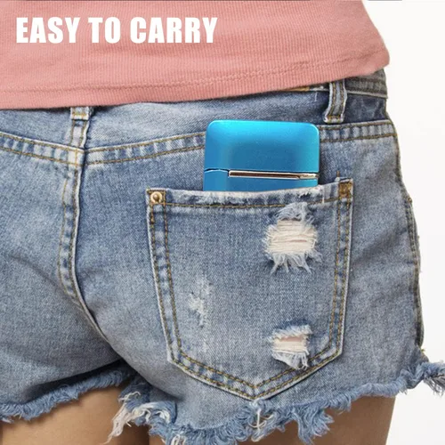 Miniatura 4 de Paquete de 2 mini encendedores de butano, soplete doble con ventana visible, encendedor de bolsillo recargable y ajustable, gran regalo para hombres