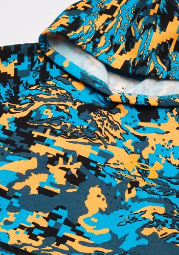 Miniatura 3 de Under Armour Rival Sudadera para niño ABC camuflada con forro polar y capucha