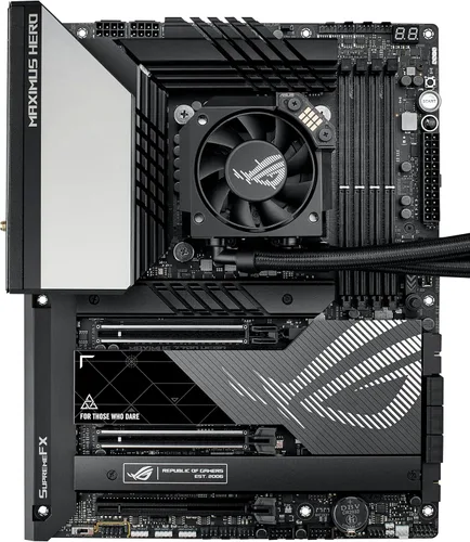 Miniatura 12 de ASUS ROG Ryujin III 240 - Enfriador líquido todo en uno para CPU con radiador de 240mm. Bomba Asetek de 8ª generación, 2 ventiladores Noctua