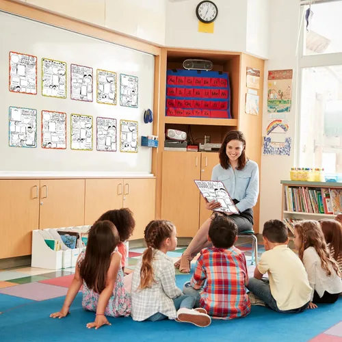 Miniatura 6 de 45 pósteres con texto en inglés "Happy 100th Day", póster de "All About Me", para estudiantes de estrella de bricolaje, suministros de póster sin