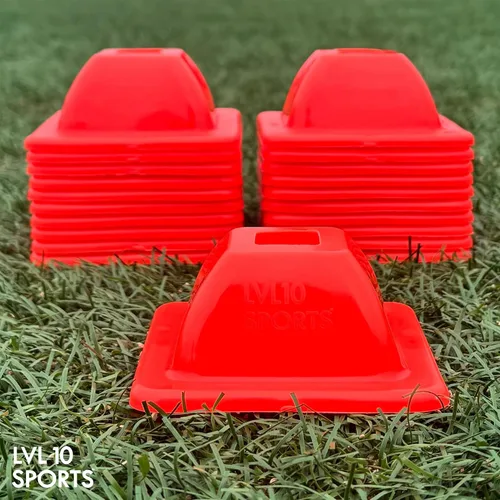 Miniatura 3 de LVL10 Pro - Conos de entrenamiento – Mini conos de fútbol de 2 pulgadas para entrenamiento deportivo – para ejercicios de baloncesto, fútbol