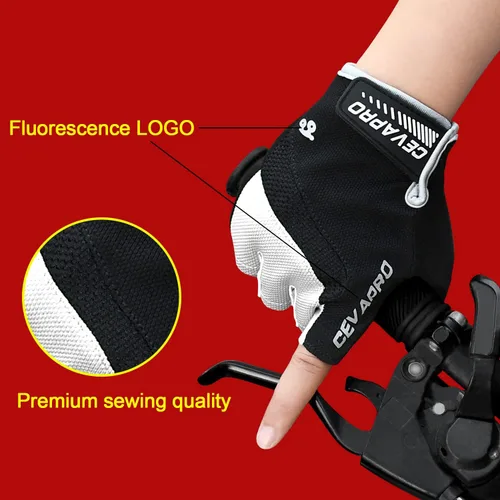 Miniatura 3 de Cevapro Guantes de ciclismo para hombres y mujeres, guantes de bicicleta de montaña MTB, guantes de bicicleta con almohadilla antideslizante que