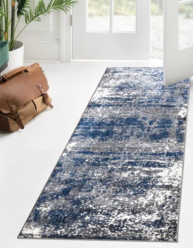 Miniatura 65 de Keen Home Design Alfombras de Pasillo - 2x8 que no desprenden pelusa, alfombra abstracta para cocina, sala de estar, dormitorio, comedor, entrada