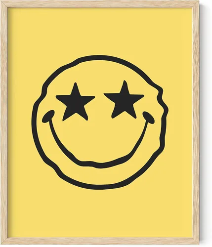 Miniatura 67 de Haus and Hues Arte de pared amarillo – Pósteres estéticos con cita para adolescentes, pósteres estéticos para dormitorio, niñas, impresión artística