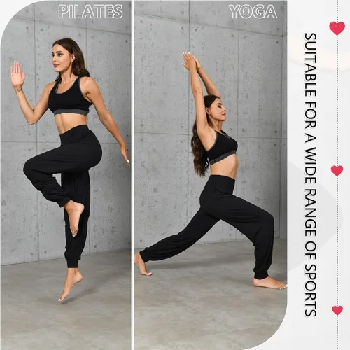 Miniatura 8 de Marca Hoerev pantalones de modal y elastano súper suave para yoga y pilates.