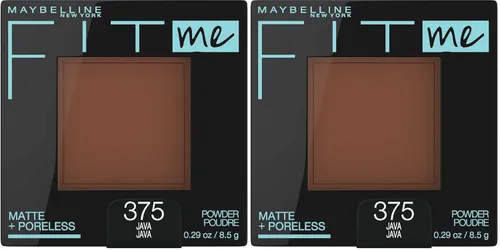 Miniatura 19 de Maybelline Fit Me Matte + Poreless - Maquillaje facial prensado en polvo, trufa, 1 unidad (paquete de 2)