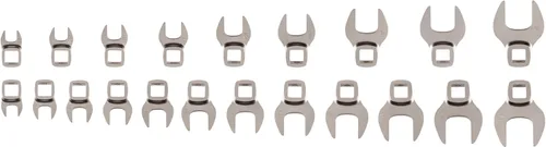 Miniatura 10 de TEKTON WCF95201 - Juego de llaves para racores de 3/8 pulgada con estante, 17 unidades (8-24 mm) Fabricado en EE. UU