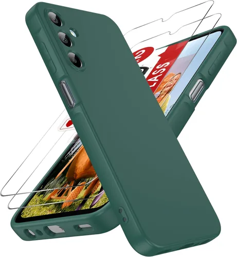 Miniatura 63 de LeYi Funda para Motorola Moto G Play 4G 2024: Funda para Moto G Play 4G 2024 con funda delgada y antiarañazos, silicona líquida a prueba de golpes