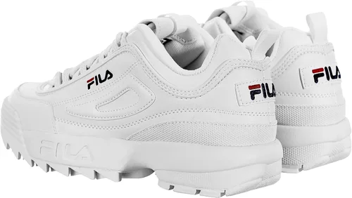 Miniatura 4 de Fila Zapatos Disruptor Ii Repeat Kids BlancoAzul MarinoRojo 4.5, Azul marino, rojo.