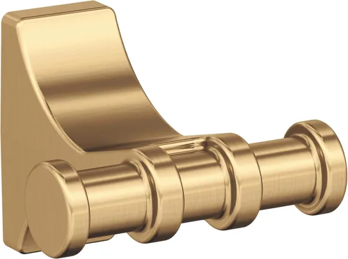 Miniatura 19 de Amerock BH36050PN Gancho doble para bata de baño de níquel pulido 2-15/16 pulgadas (2.953 in) de longitud Davenport Gancho para toallas