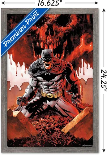 Miniatura 3 de Trends International DC Comics Batman - Póster de pared de Batman con huesos