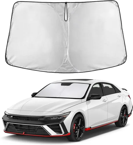 Miniatura 214 de EcoNour Parasol para parabrisas compatible con Hyundai Tucson 2016-2019 2020 2021, visera solar para parabrisas delantero y ventana, bloqueador